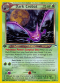 Dark Crobat [1st Edition] #2 - Pokemon Neo Destiny