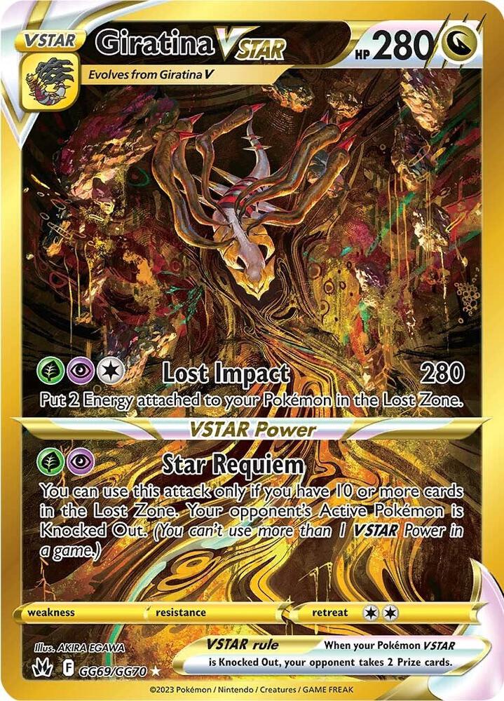 Giratina VSTAR #GG69 - Pokemon Crown Zenith
